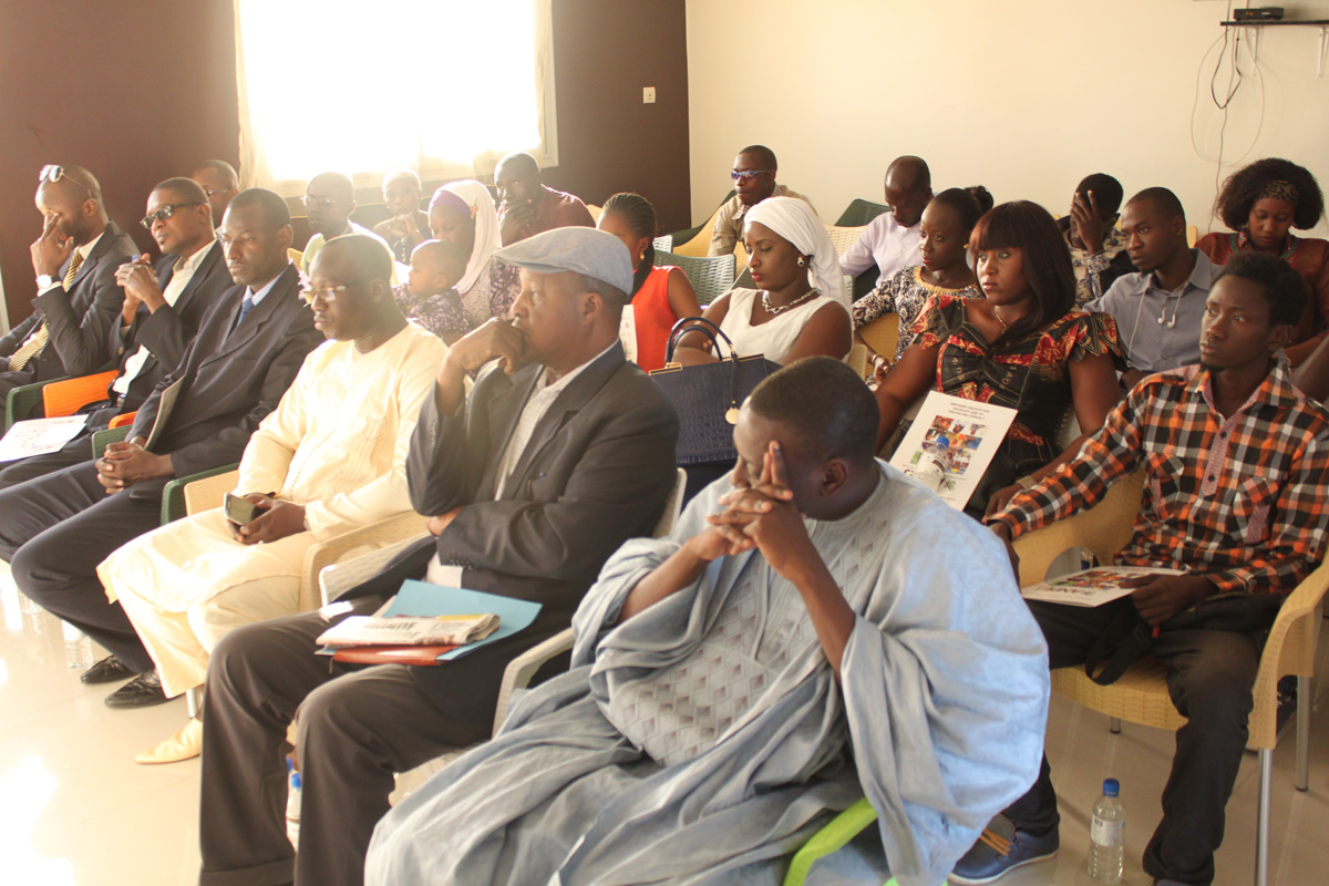 Cérémonie de remise des chèques PPEJ aux Jeunes promoteurs du Sénégal